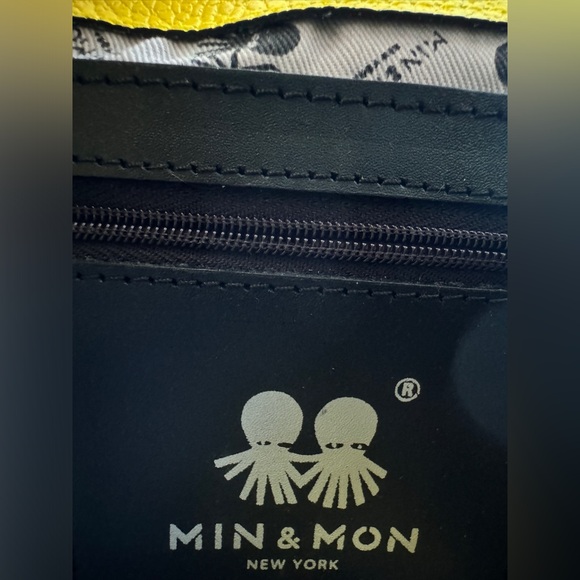 Min & Mon Yellow Scribble Bag - Picture 5 of 7